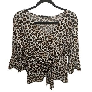 Fifty Street leopard blouse
